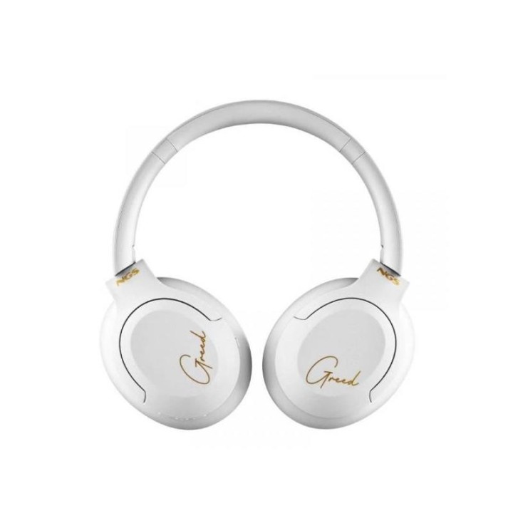 AURICULARES NGS ARTICAGREED WIRELESS BLUETOOTH/MICROFONO/AUX WHITE