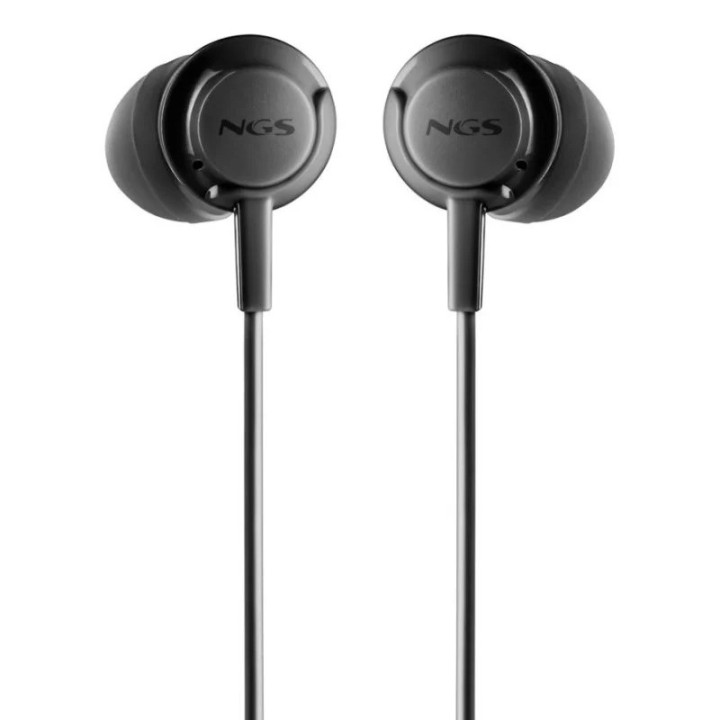 AURICULARES + MICROFONO NGS DRIFT IN EAR JACK 3,5MM BLACK