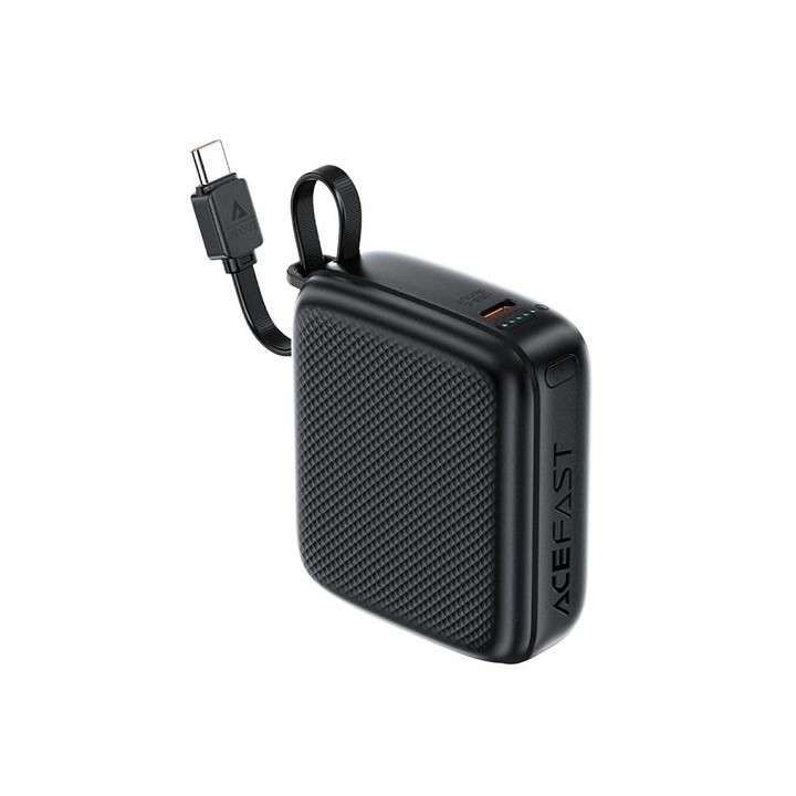 Powerbank 10.000mAh Acefast M15-10000 PD20W Con Cable USB-C Integrado