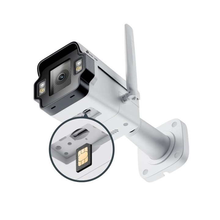 CAMARA IP TP-LINK INSIGHT BULLET EXTERIOR 4G 4MP 4MM COLOR IP67 H.265+