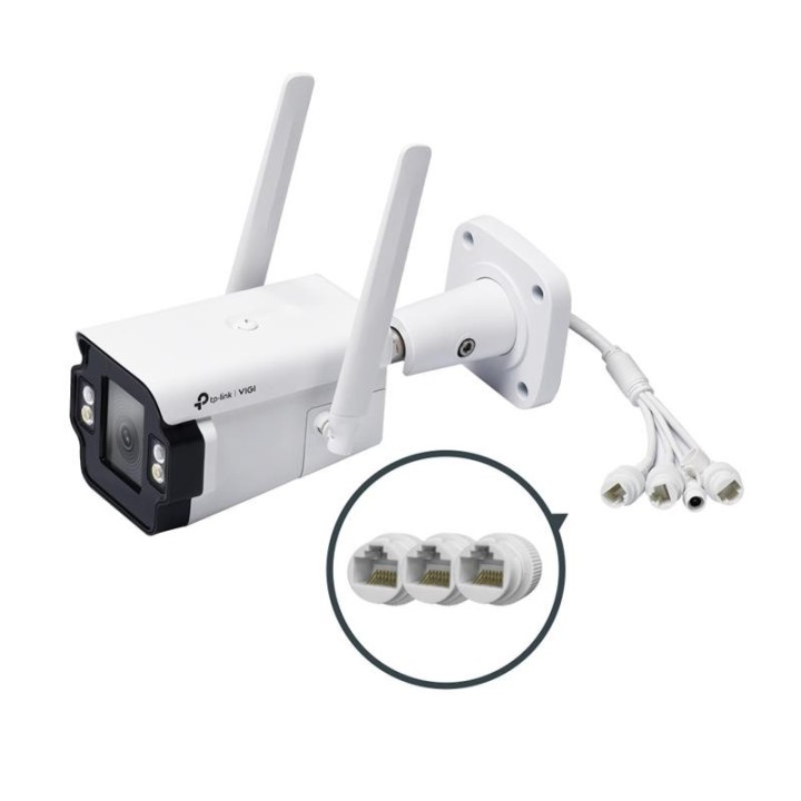 CAMARA IP TP-LINK INSIGHT BULLET EXTERIOR 4G 4MP 4MM COLOR IP67 H.265+