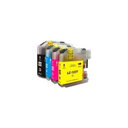 CARTUCHO RECICLADO INKOEM BROTHER LC123XL MAGENTA M-LC123M