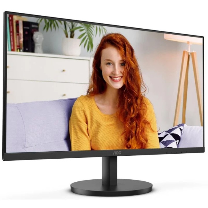 MONITOR PROFESIONAL AOC 27 4K ERGONOMICO MULTIMEDIA HDMI DISPLAYPORT BLACK
