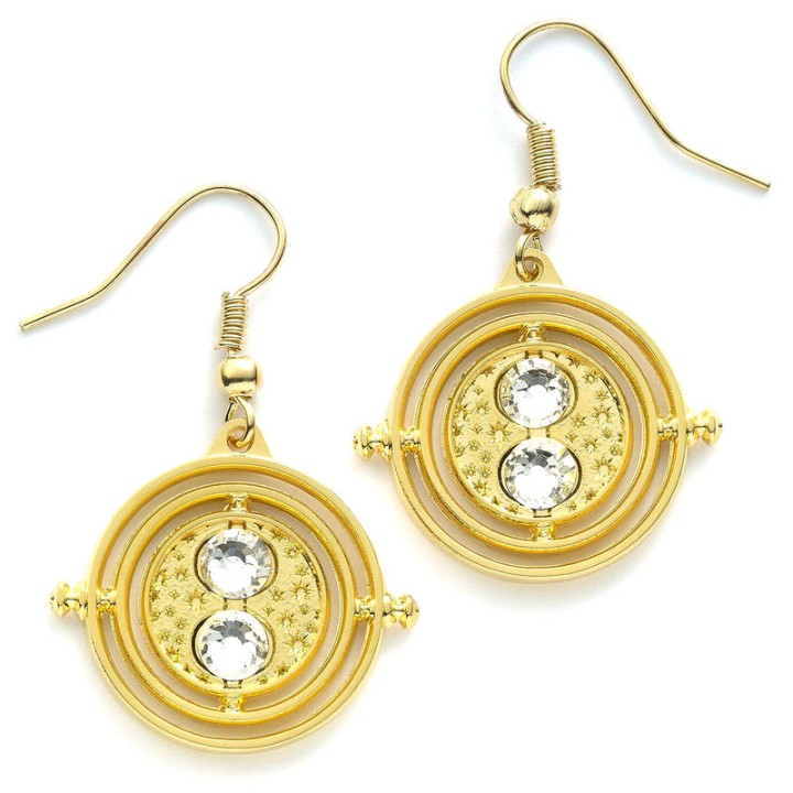 Pendientes Giratiempos Gold Harry Potter