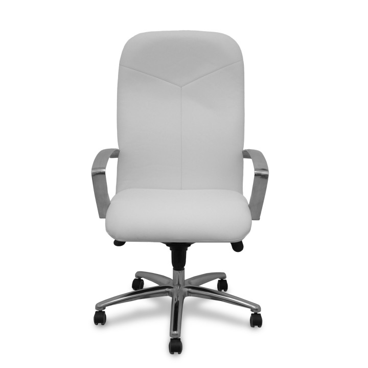 SILLON CAUDETE SIMILPIEL BLANCO 115DBSPBL