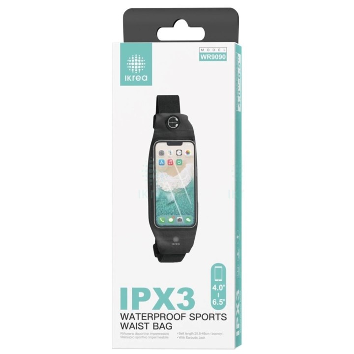 Riñonera Deportiva Impermeable 4.0-6.5" IPX3 Ikrea WR9090