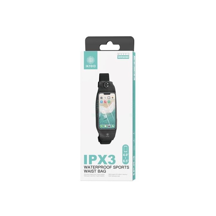 Riñonera Deportiva Impermeable 4.0-6.5" IPX3 Ikrea WR9090