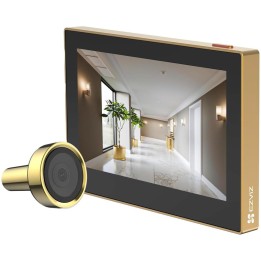 Ezviz HP2 Mirilla Inteligente Wifi con Pantalla 4.3" Dorado