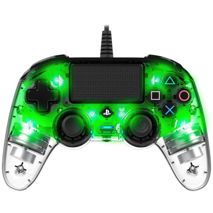 Nacon Mando Oficial Playstation PS4 Compact Verde (PS4OFCPADCLGREEN)