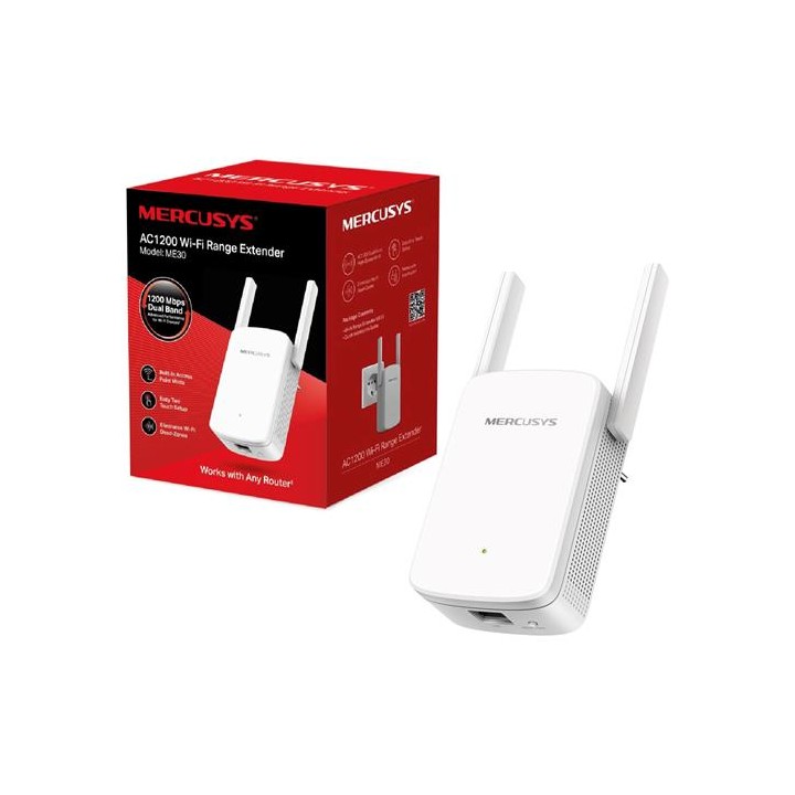 Mercusys Extensor de Red AC1200 Wi-Fi (ME30-V1)