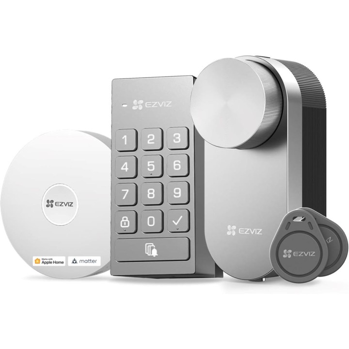 Ezviz DL01 PRO+DL01CP+A3 KIT Cerradura Inteligente