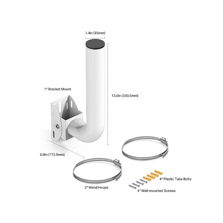 KIT DE MONTAJE OMADA PARA ACCESS POINT EXTERIOR POSTE/PARED