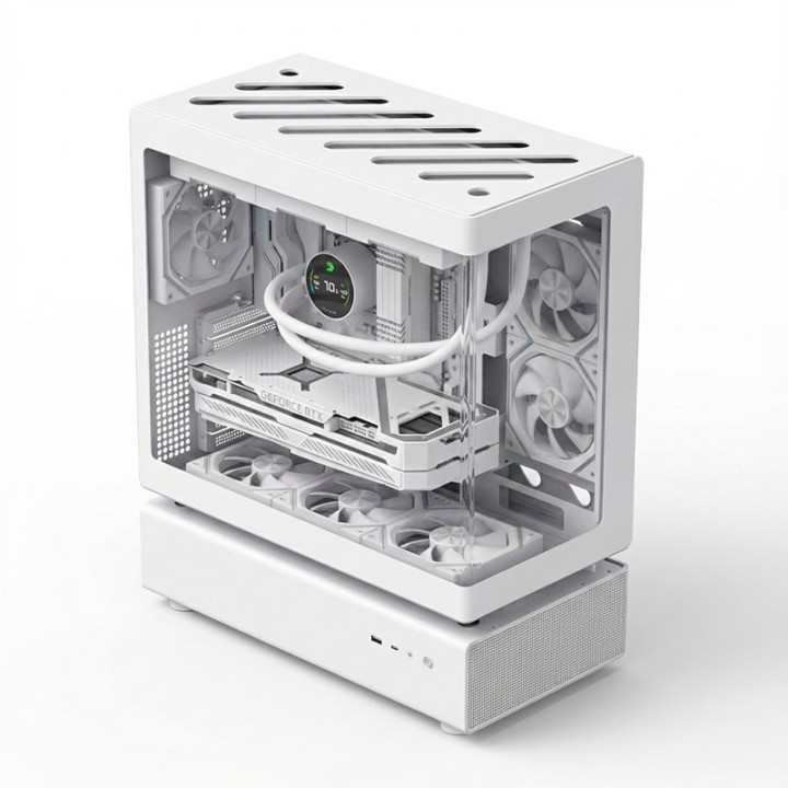 ORDENADOR GAMING N80 WHITE RGB I5 14600K/32 DDR5/1TB NVME/WIFI/REF.LIQ/800W/W11PRO