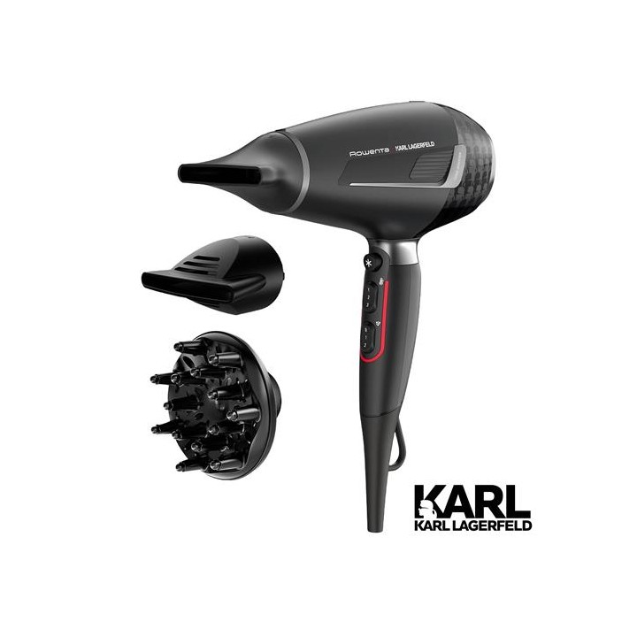 Rowenta x Karl Lagerfeld CV887LF0 Secador Motor AC 2.200W