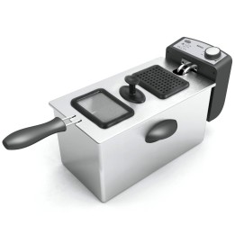 Sogo Freidora 3 Litros 2000W Acero Inoxidable (FRE-SS-10425)