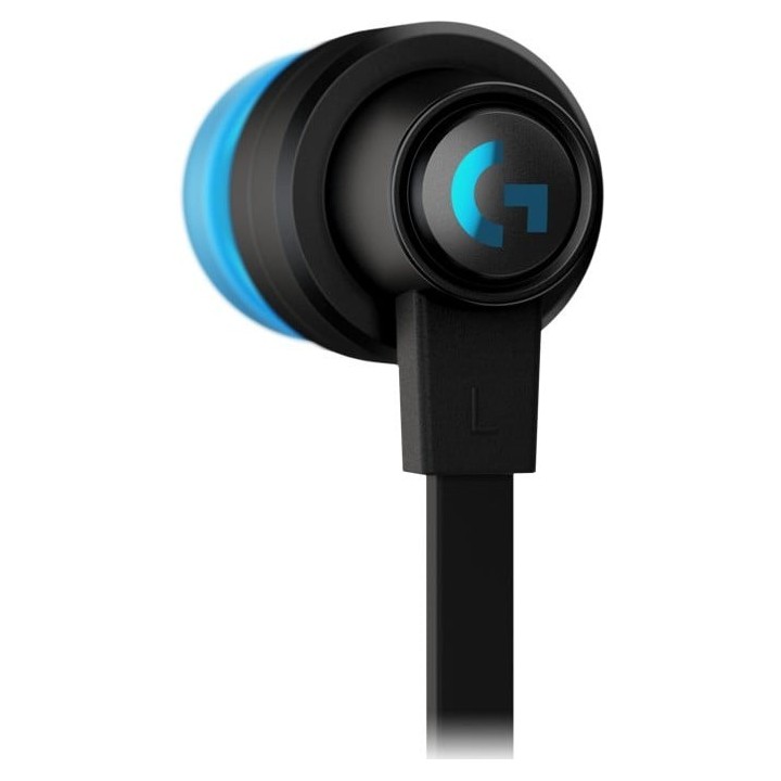 AURICULARES + MICROFONO LOGITECH GAMING G333 JACK 3.5MM USB-C IN EAR BLACK/BLUE