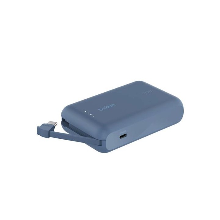 Powerbank Belkin 10.000 mAh Cable Integrado USB-C 20W Azul (BPB021HQBL)