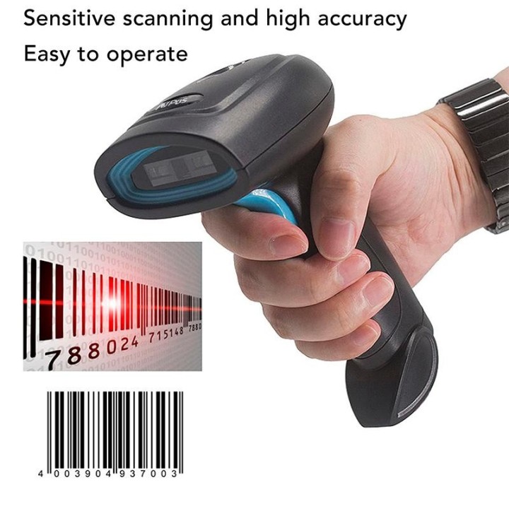 LECTOR AVPOS CODIGOS 1D + 2D + QR WI93 INALAMBRICO WIRELESS