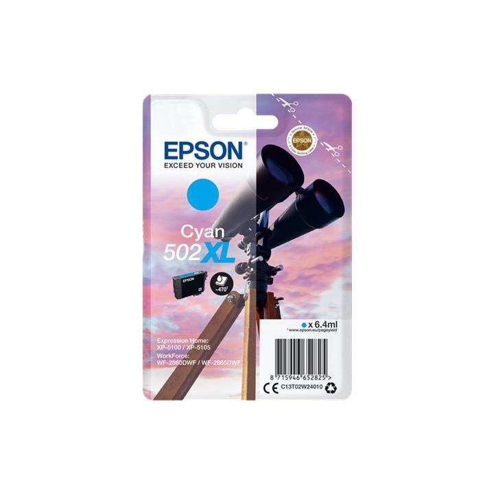 TINTA EPSON C13T02W24010 T02W2 CYAN 502XL