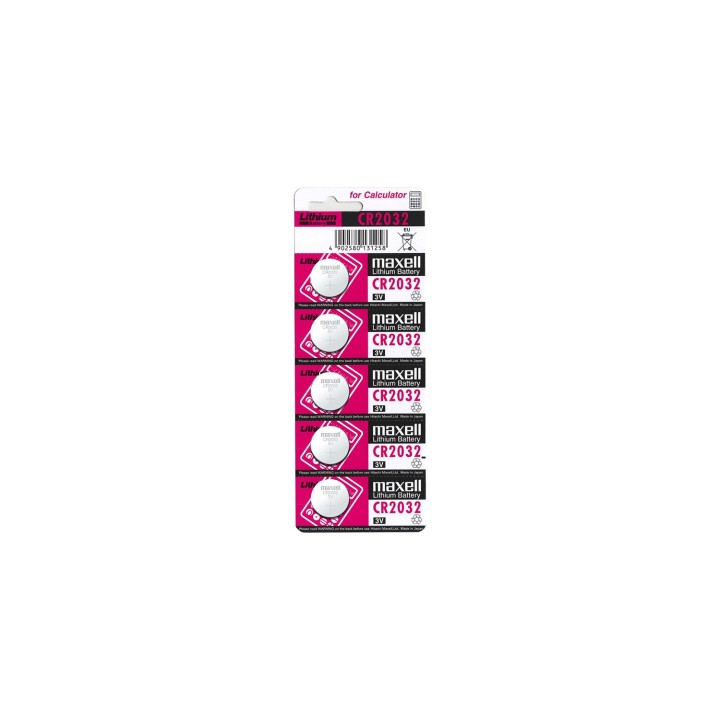 MAXELL PILA BOTON LITIO CR2032 3V BLISTER*5 CR2032MAXB5