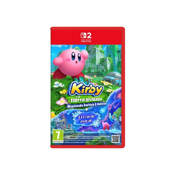 Nintendo Kirby y la Tierra Olvidada - Juego para Switch 2