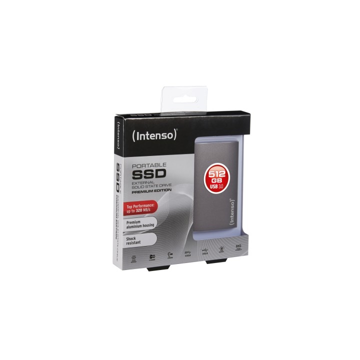DISCO EXTERNO INTENSO PREMIUM EDITION SSD 512GB USB 3.0 NEGRO 3823450