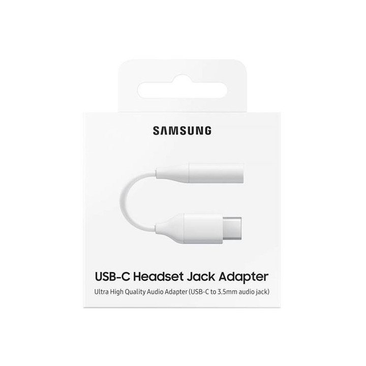 Samsung Adaptador USB-C Jack 3.5mm Blanco (EE-UC10JUWE)