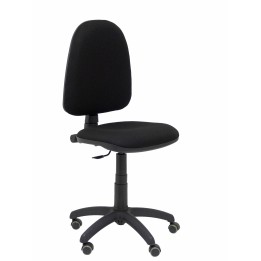 SILLA AYNA BALI RUEDAS DE PARQUET NEGRO 04CPBALI840RP