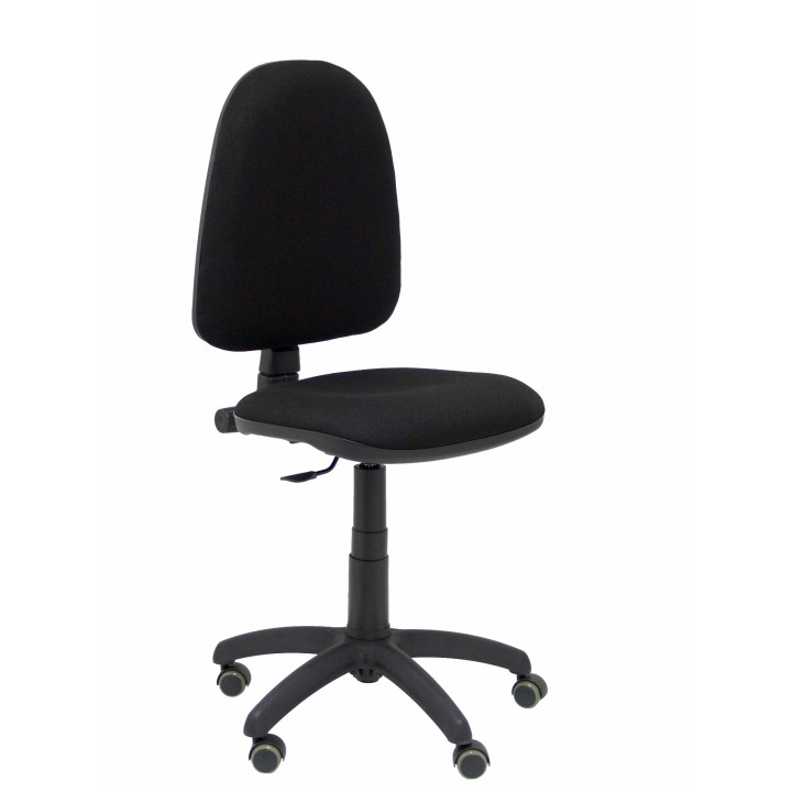 SILLA AYNA BALI RUEDAS DE PARQUET NEGRO 04CPBALI840RP