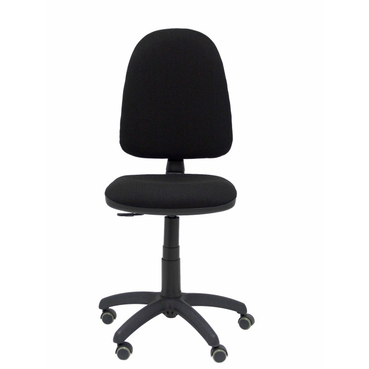 SILLA AYNA BALI RUEDAS DE PARQUET NEGRO 04CPBALI840RP