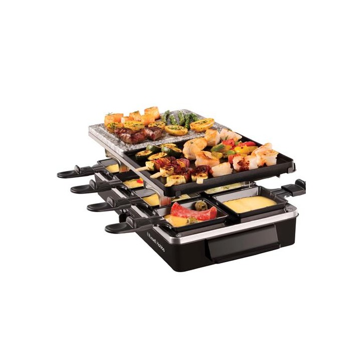 Russell Hobbs 26280-56 Parrilla, Piedra y Raclette 3-1
