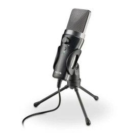 MICROFONO NGS MS120USB USB TRIPODE BLACK