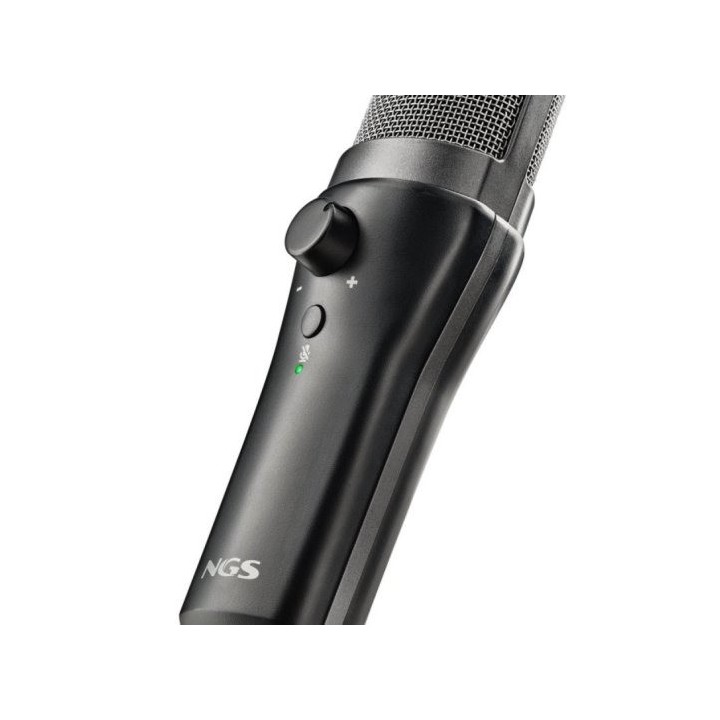 MICROFONO NGS MS120USB USB TRIPODE BLACK