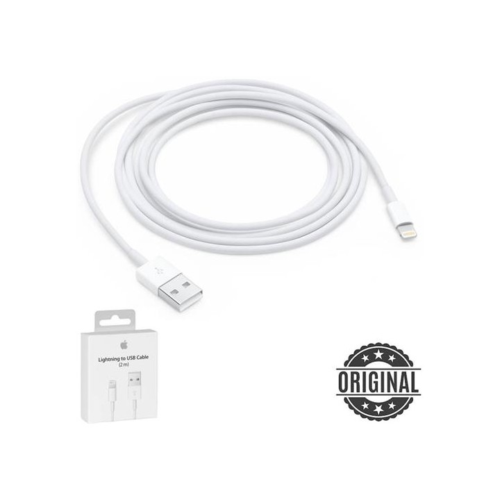 Cable USB a Lightning 2 metros Apple (MD819ZM/A)
