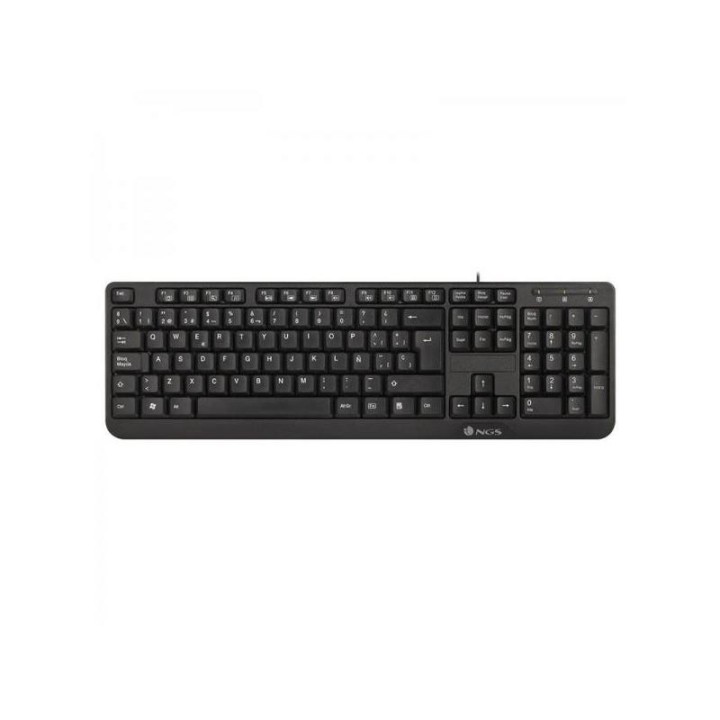 TECLADO NGS FUNKY USB MULTIMEDIA BLACK