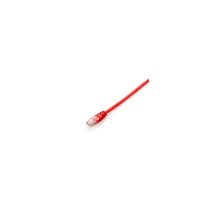 LATIGUILLO RJ45 CAT-6 UTP 0.25MT EQUIP ROJO 625423