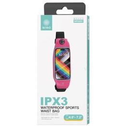 Riñonera Deportiva Impermeable 4.0-7.2" IPX3 Ikrea WR9091