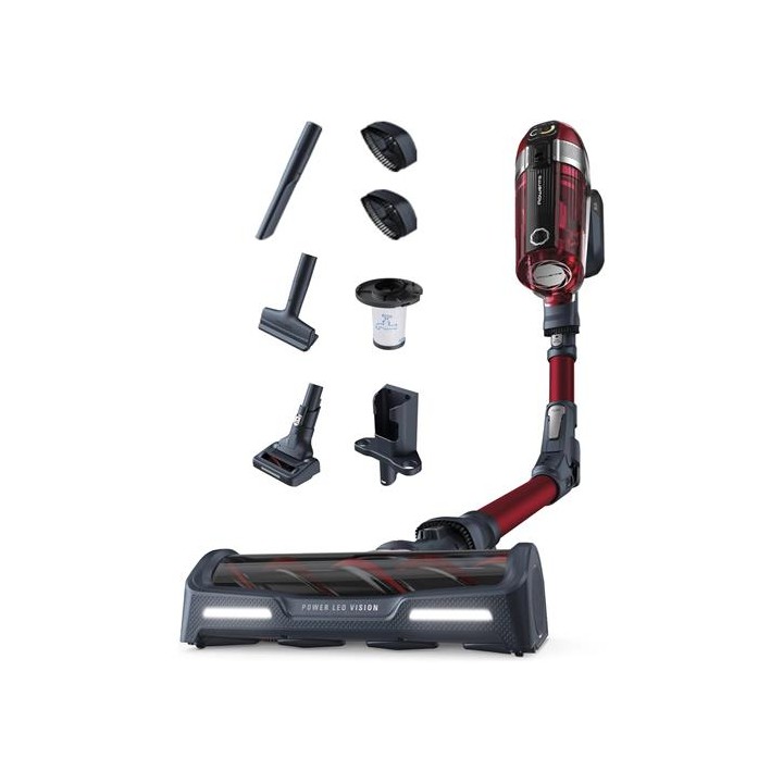 Rowenta RH9829WO Aspirador Escoba X- Force Flex Rojo