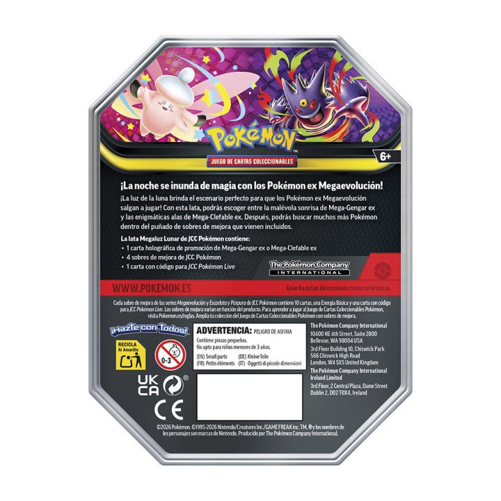 Lata Cartas Summer ex Pokemon español