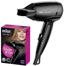 Braun BRHD130E Secador de Viaje 1200W Negro