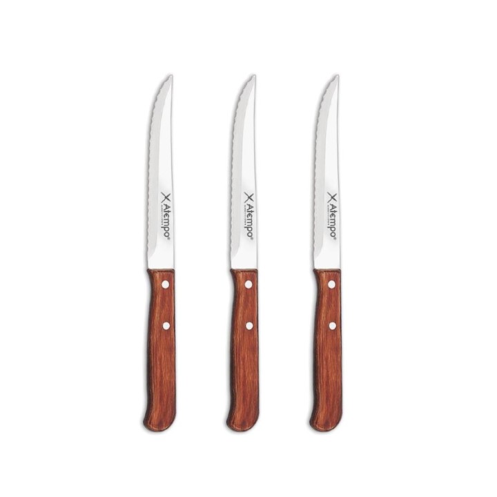 ATEMPO 3-112-11F PACK 3 CUCHILLOS MULTIUSOS FILO-DOBLE BLISTER
