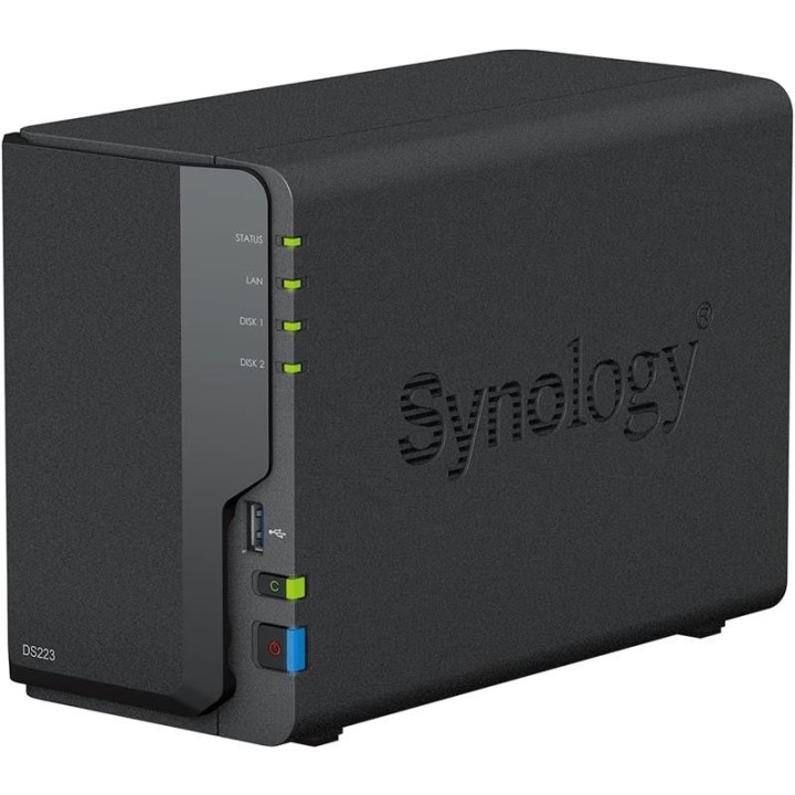 UNIDAD NAS SYNOLOGY 2 HDD/SSD DISKTATION CPU 1.7GHZ 4 NUCLEOS