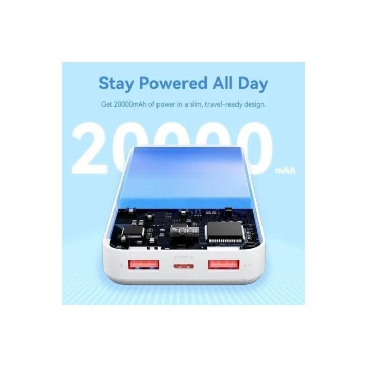 POWERBANK VENTION 5000MAH USB-C + LIGHTNING 20W BLUE