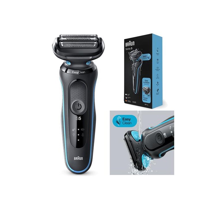 Braun Afeitadora 50-M1000S Serie 5 Recargable Easy Clean