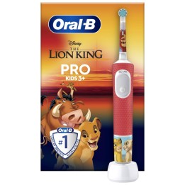 Braun Oral-B Cepillo de Dientes Vitality Pro Kids 3+ El Rey León Rojo (D103.413.2K)
