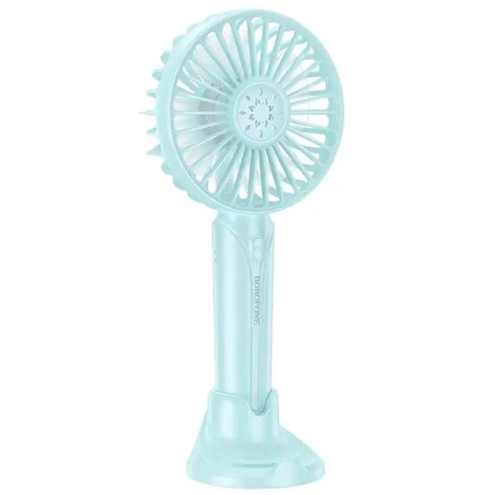 Borofone DBF01 Ventilador portátil Recargable Azul