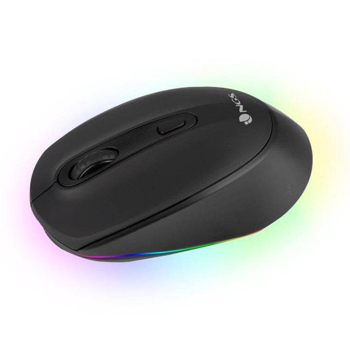 RATON NGS SMOG MULTIDEVICE WIRELESS BLUETOOTH RECARGABLE LED BLACK