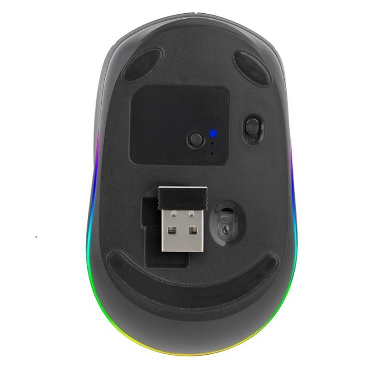RATON NGS SMOG MULTIDEVICE WIRELESS BLUETOOTH RECARGABLE LED BLACK