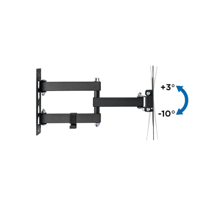 SOPORTE TV EWENT PARED 3 PIVOTES hasta 43 EW1522