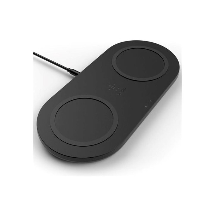 Belkin Base de Carga Inalámbrica Doble 10W Negro WIZ002VFBK